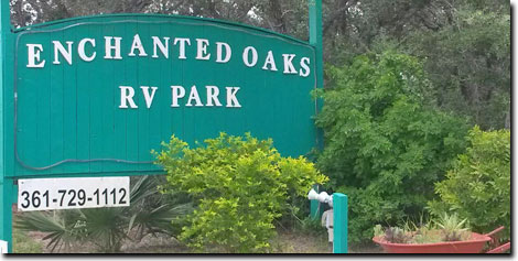 Enchanted Oaks RV Park in Rockport, TX